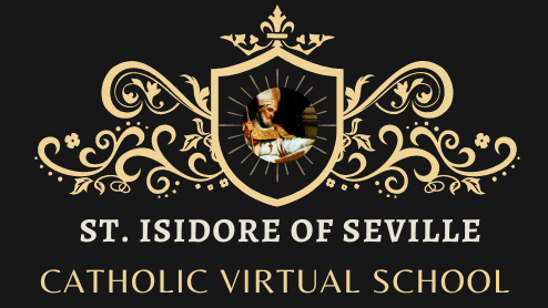 St. Isidore of Seville Catholic Virtual School Logo